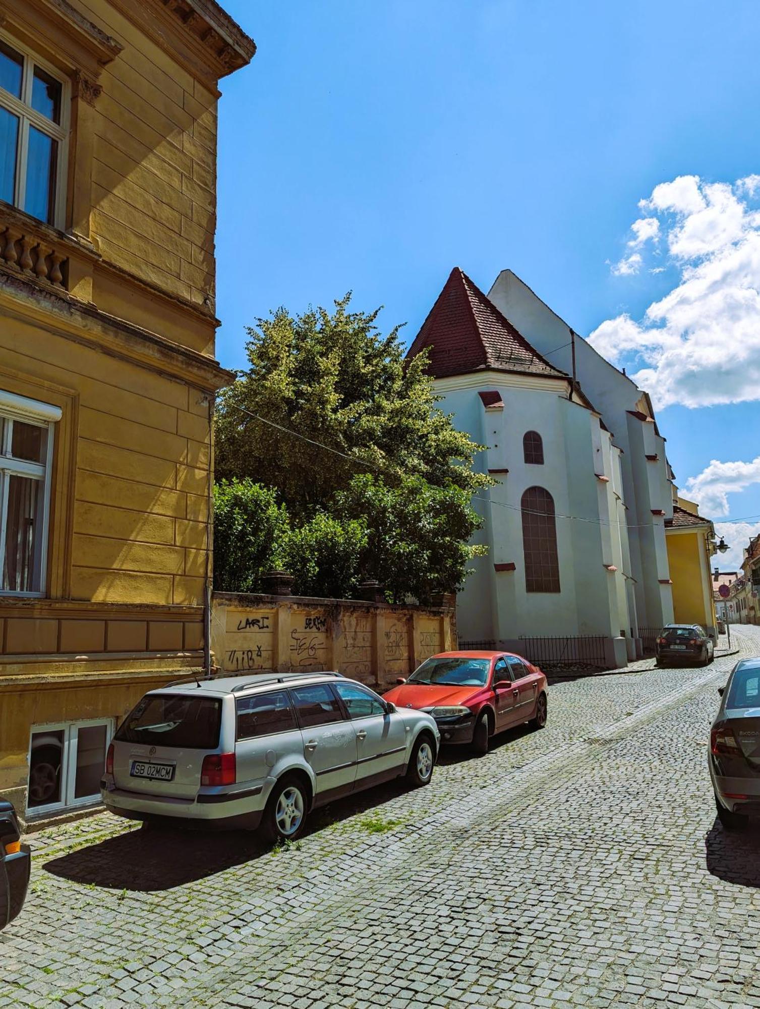 Apartment In Historic Center, Quiet Area, Ac Hermannstadt Exterior foto